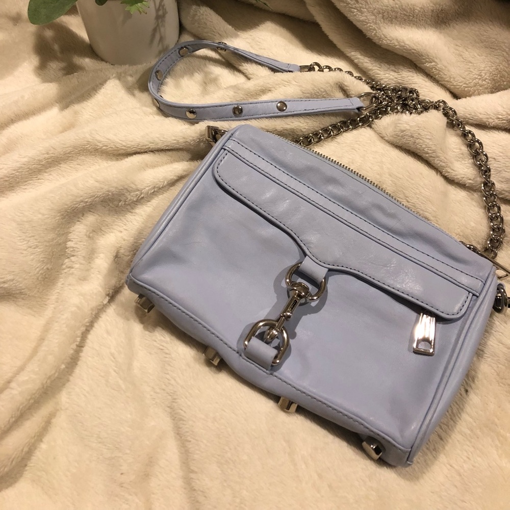 *GORG* Baby Blue Rebecca Minkoff Mac Crossbody